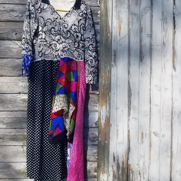 Boho Sweater Jacket lightweight - Picture 1 of 6